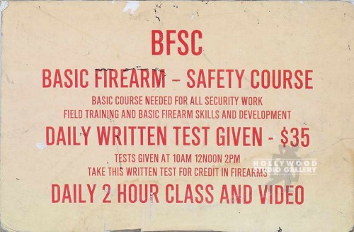9X13 BFSC SIGN