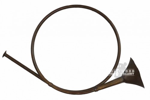 18x12" BRASS ROUND HORN