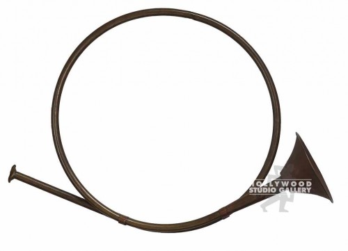 16x13" BRASS ROUND HORN