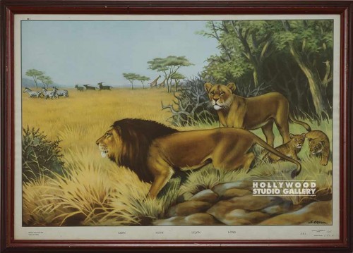 30X42 PERIOD LION CHART