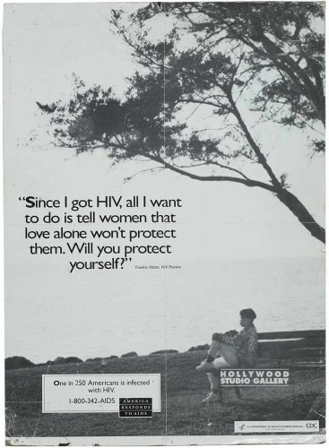 22x16 B/W Poster HIV