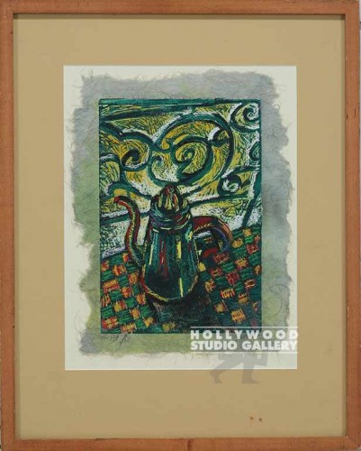 23X18 HOLDEN TEAPOT/ GREEN FUZZY
