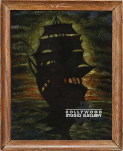 32X26 CLIPPER SHIP / VELVET