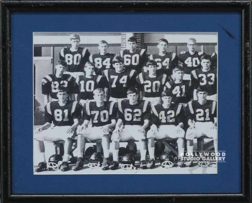 8X10 B&W HIGH SCHOOL FOOTBALL TEAM