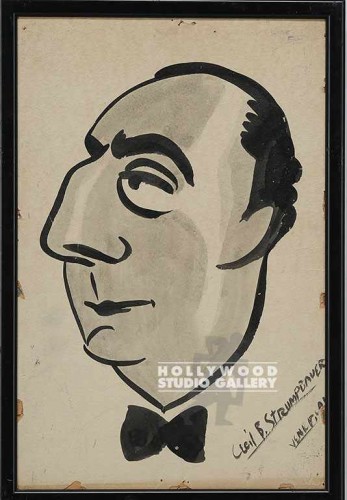 16X11 MOVIE STAR CHARICATURE
