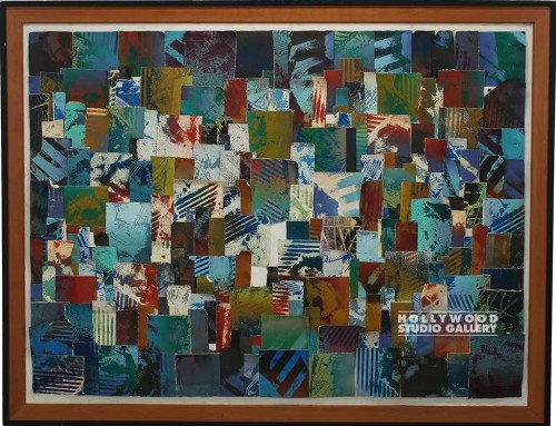 63X49 M.HOLDEN/FRAMED PAPER TAPESTR