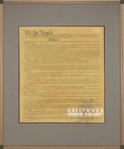 40X34 WE THE PEOPLE/FRAMED