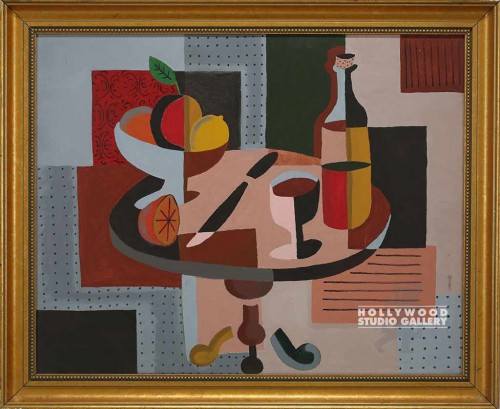 29x35 Cubist Still Life