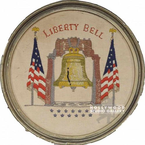 13"Circulr Liberty Bell Embriodered