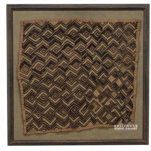 23x23 Framed Ethnic Tapestry/Brown
