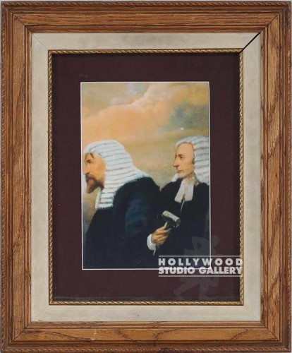15X18 ENGLISH BARRISTERS IN BAD WIG