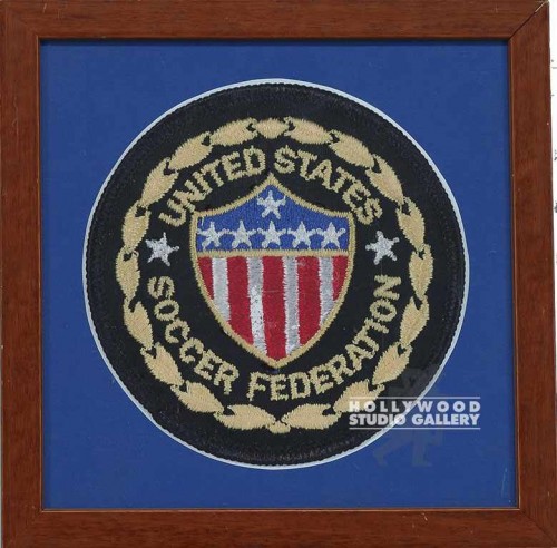 10x10 Framed Soccer Federat./Patch