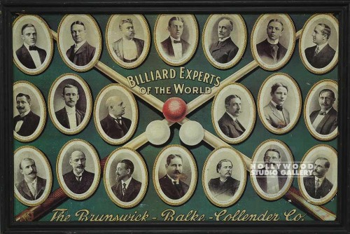 24x37 BILLIARD EXPERTS POSTR/VINTGE