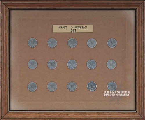 12x14 COIN SET/SPAIN/1983