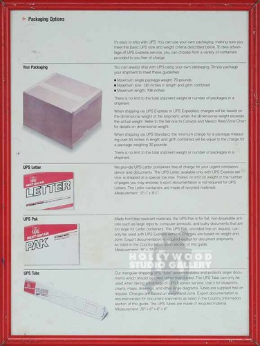 11X9 PACKAGING OPTIONS/RED METAL