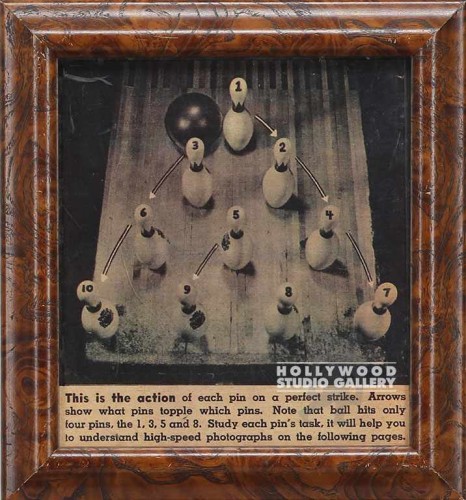 12x11 Bowling Pin Set Up/Cut-Out