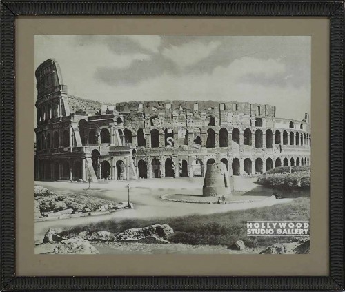 21x34 Rome/Ruins/Coliseum/Drk Frme