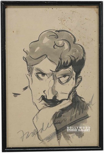16x11 Faux Movie Star Cartoon