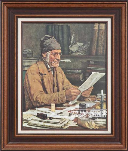 28x24 "PARISH CLERK" WRITING