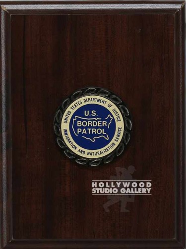 8X6 U.S. BORDER PATROL PLAQUE
