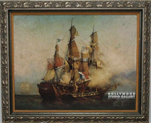 30x37 War Ship/Txtrizd/Cooper Frame
