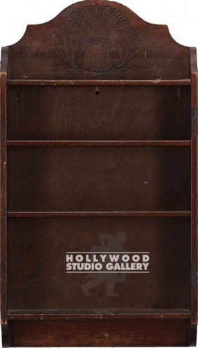32x18x4 Wooden/Multi-Shelf/Dark Wd