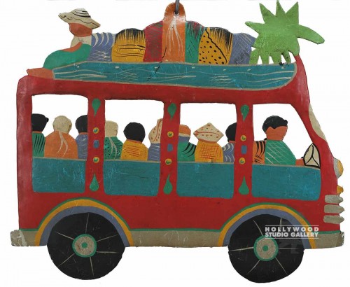 14x17 HAITIAN PRIM.BUS CUTOUT METAL