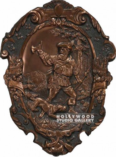 14x10 Brass Like Hunting Plaque
