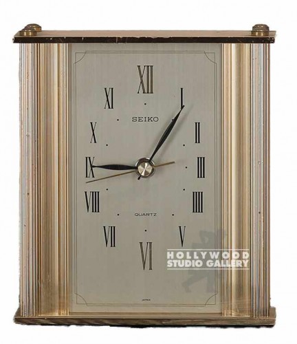 7X6``Brass Counter Top Clock
