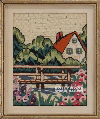 12x10 Country Cottage/Needle Point
