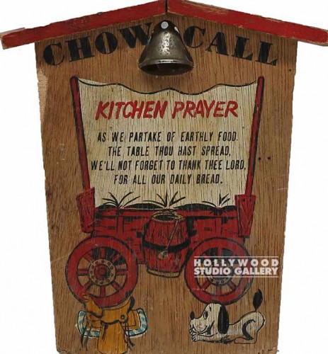 8x6 Kitchen Prayer w/Bell