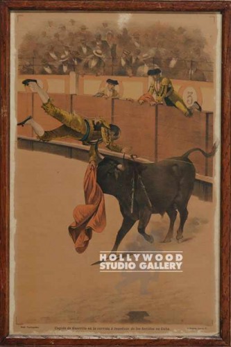 22x15 Bullfight/"Beneficio/Cuba"