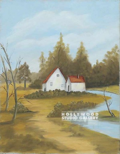14X18 AVIS/LIL WHITE HOUSE/CREEK