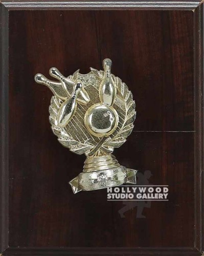 10X8 BOWLING PLAQUE