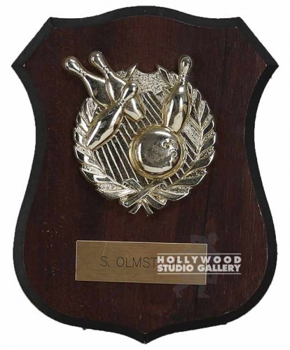 8x6 S.OLMSTEAD BOWLING PLAQUE