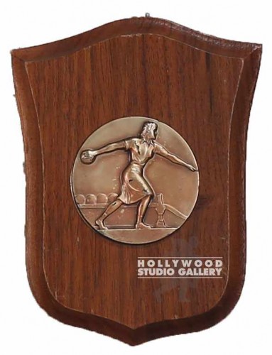 5x4 WOMEN BOWLING PLAQUE