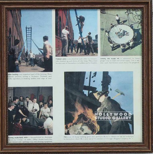 11x11 Multi Fireman Photo Brwn Frm