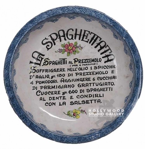 8" LA SPAGHETATTA BOWL