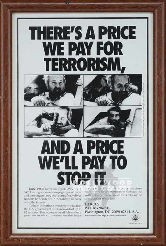 19X13 CIA "A PRICE WE PAY.."BRWN FR