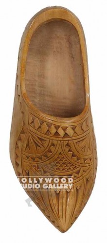 11" WOODEN DUCTH SHOE/RIGHT