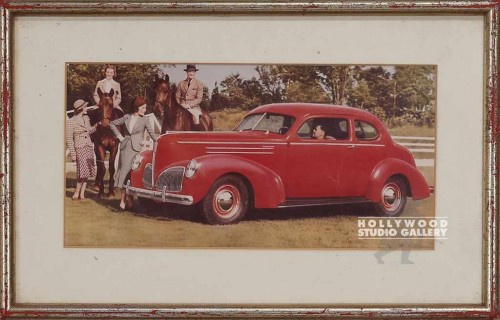 10x15 Vintage Car Photograph