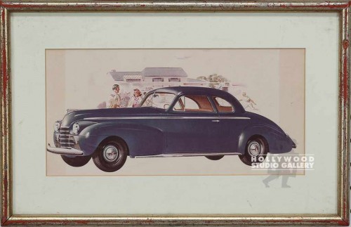9x15  Vintage Car Photograph