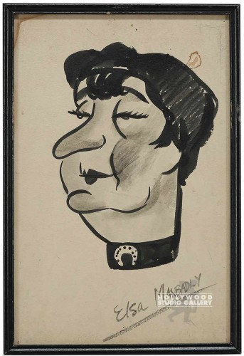 16x11 Faux Movie Star Cartoon