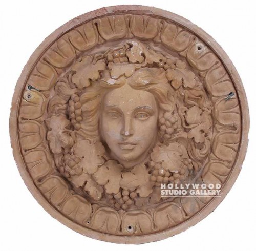 25" DIAMETER /PLASTER RELIEF