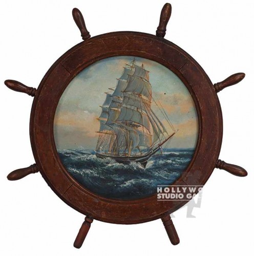 34``Big Captain`s Wheel