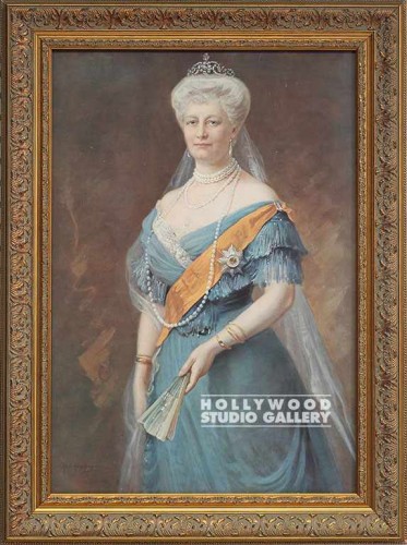 25x18 QUEEN MOTHER/ ONATE GOLD