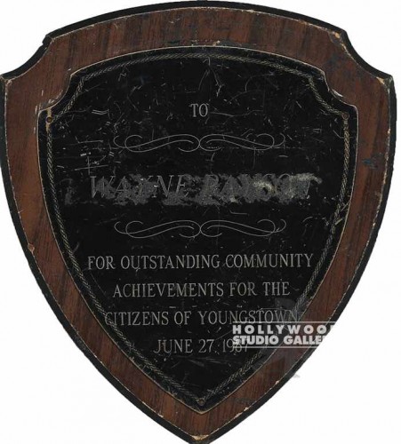 7x6 Outstanding Comm. Wood Plaque