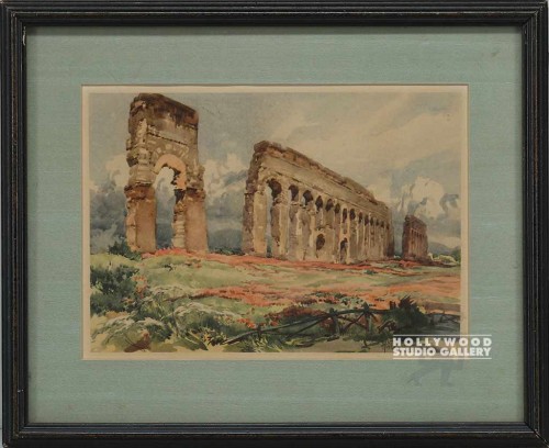 11x13 Italian Watercolor