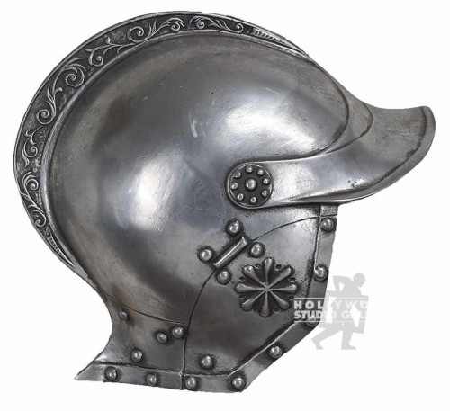 12x12x6 PEWTER 1/2 HELMET