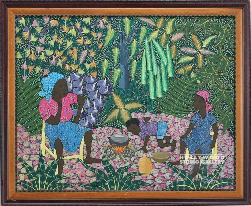 28x34 Haitian Original Painting